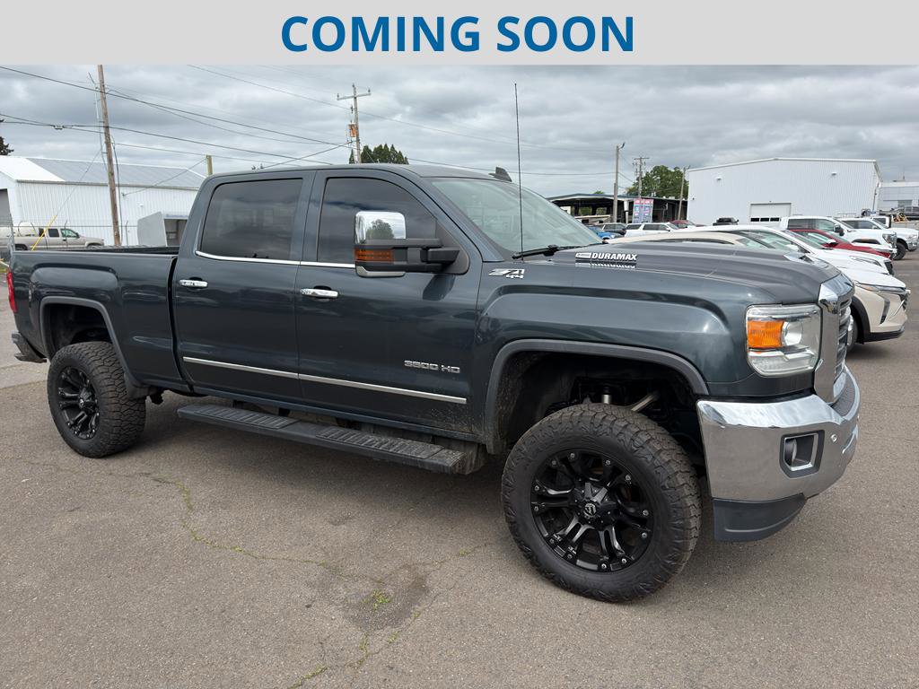 Used 2018 GMC Sierra 3500 SLT w/ Driver Alert Package AWD/4WD image 1