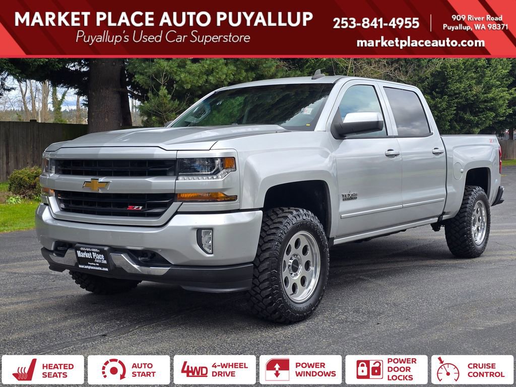 Used 2017 Chevrolet Silverado 1500 LT w/ Texas Edition AWD/4WD image 1