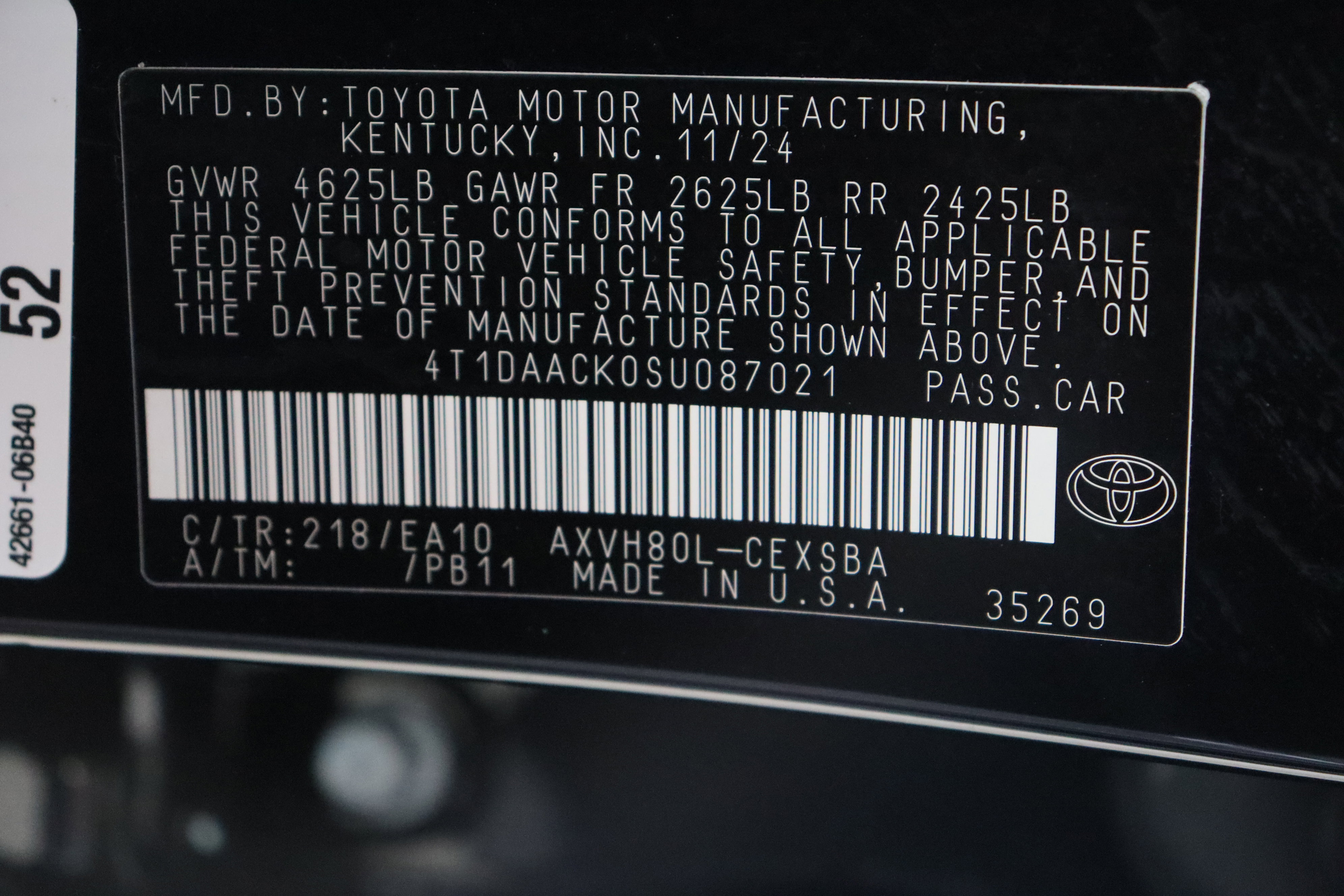 Certified 2025 Toyota Camry SE image 41