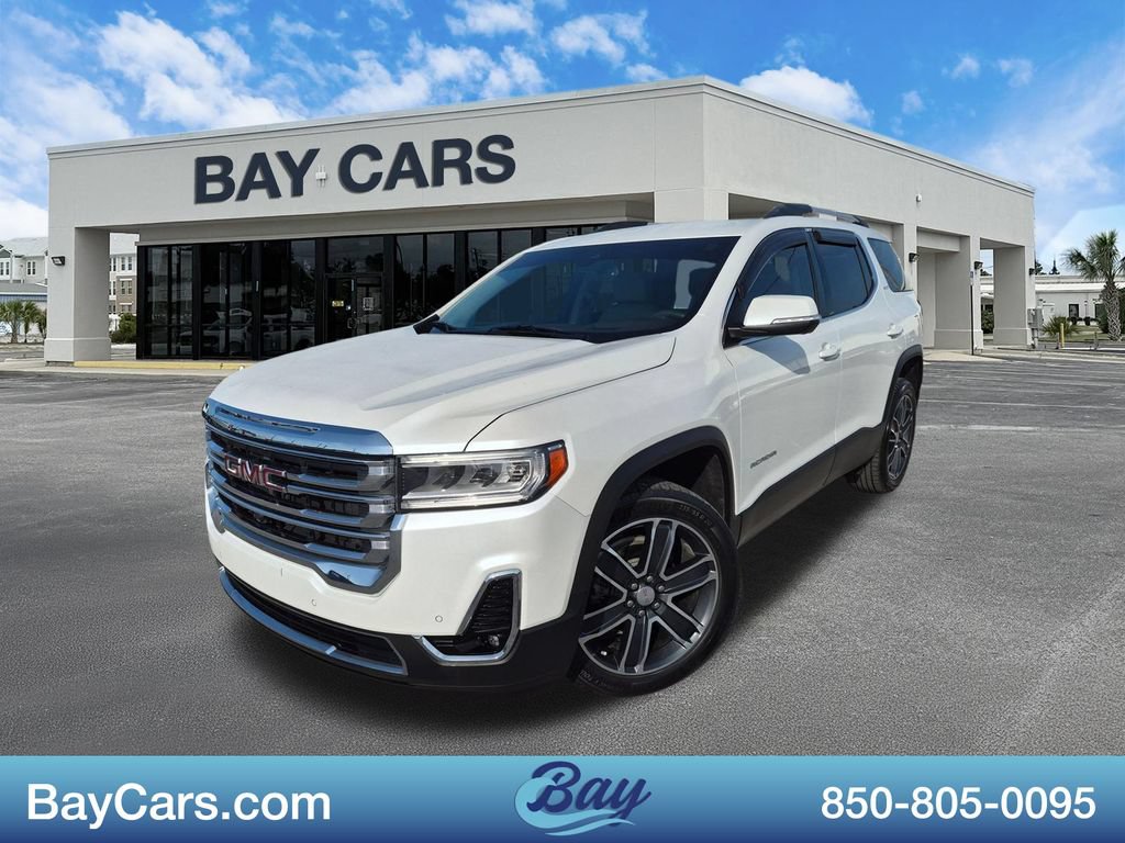 Used 2021 GMC Acadia SLT w/ Technology Package FWD image 1