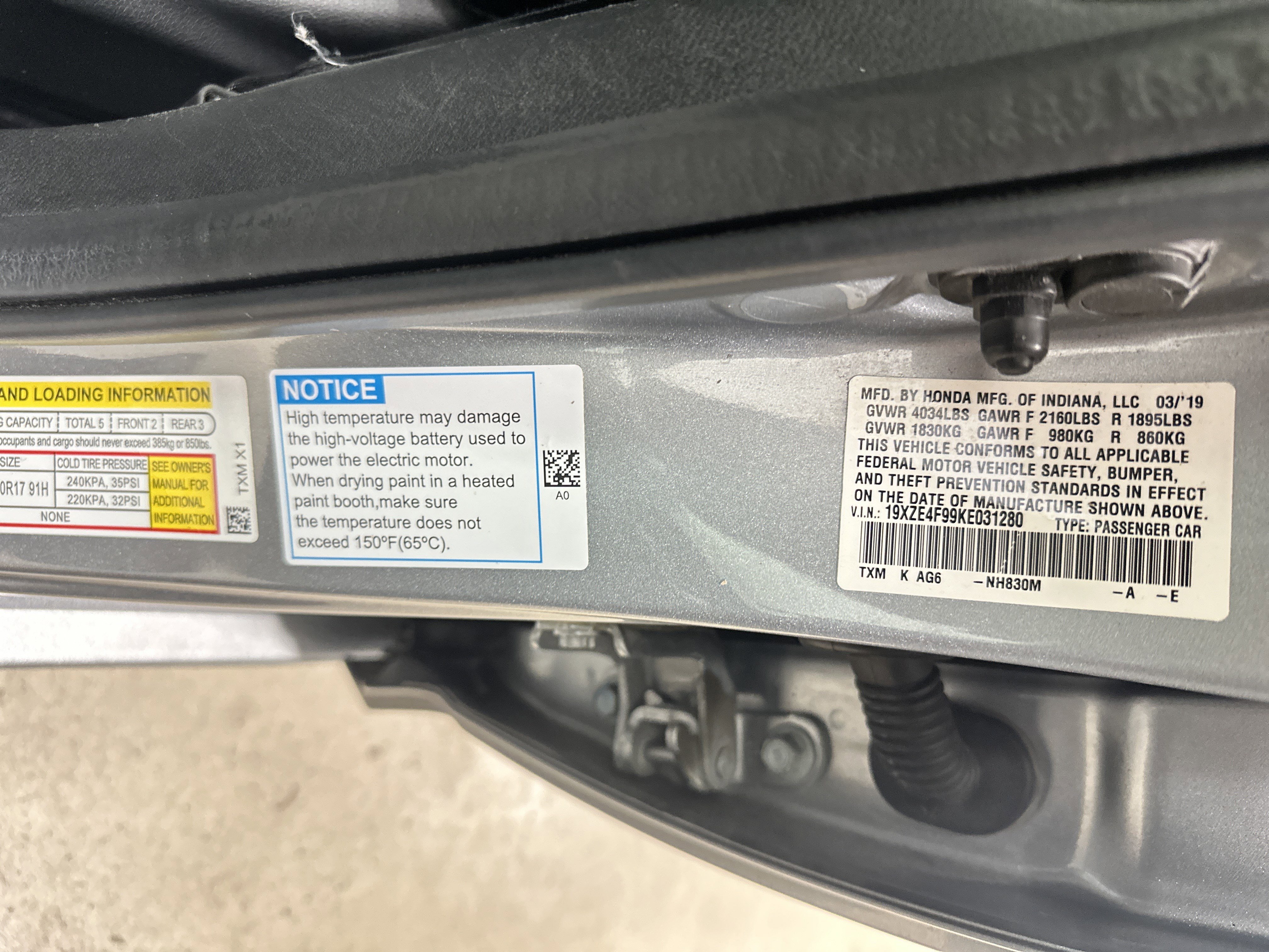 Used 2019 Honda Insight Touring image 35