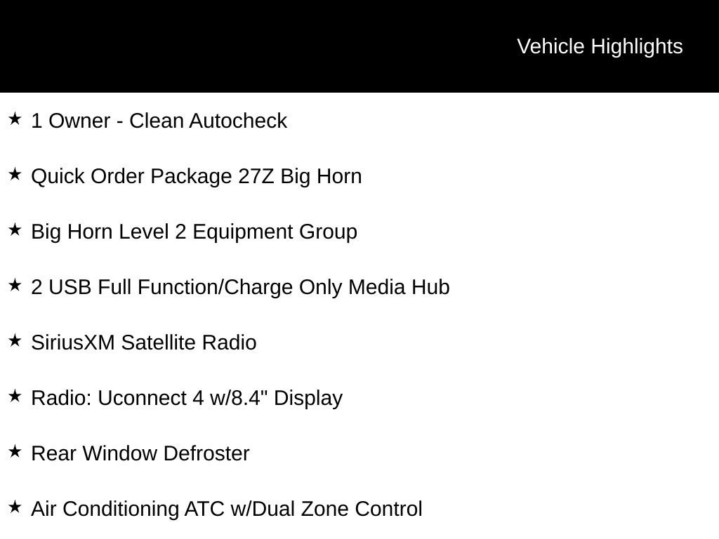 Used 2020 RAM 1500 Big Horn AWD/4WD image 5