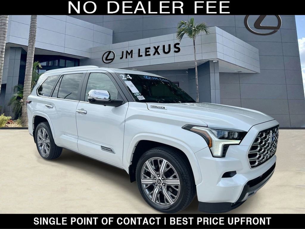 Used 2024 Toyota Sequoia Capstone RWD image 1