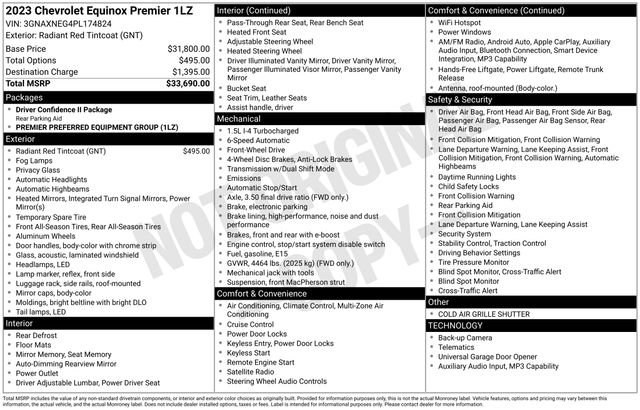 Certified 2023 Chevrolet Equinox Premier FWD image 24