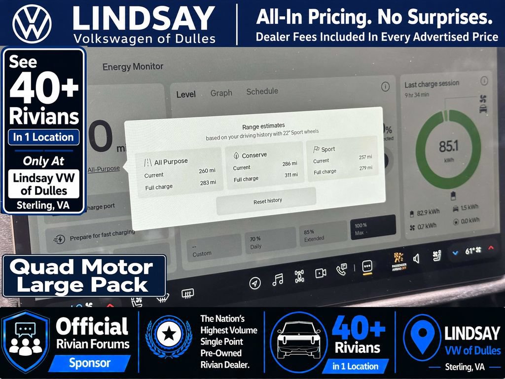 Used 2022 Rivian R1T Launch Edition AWD/4WD image 27