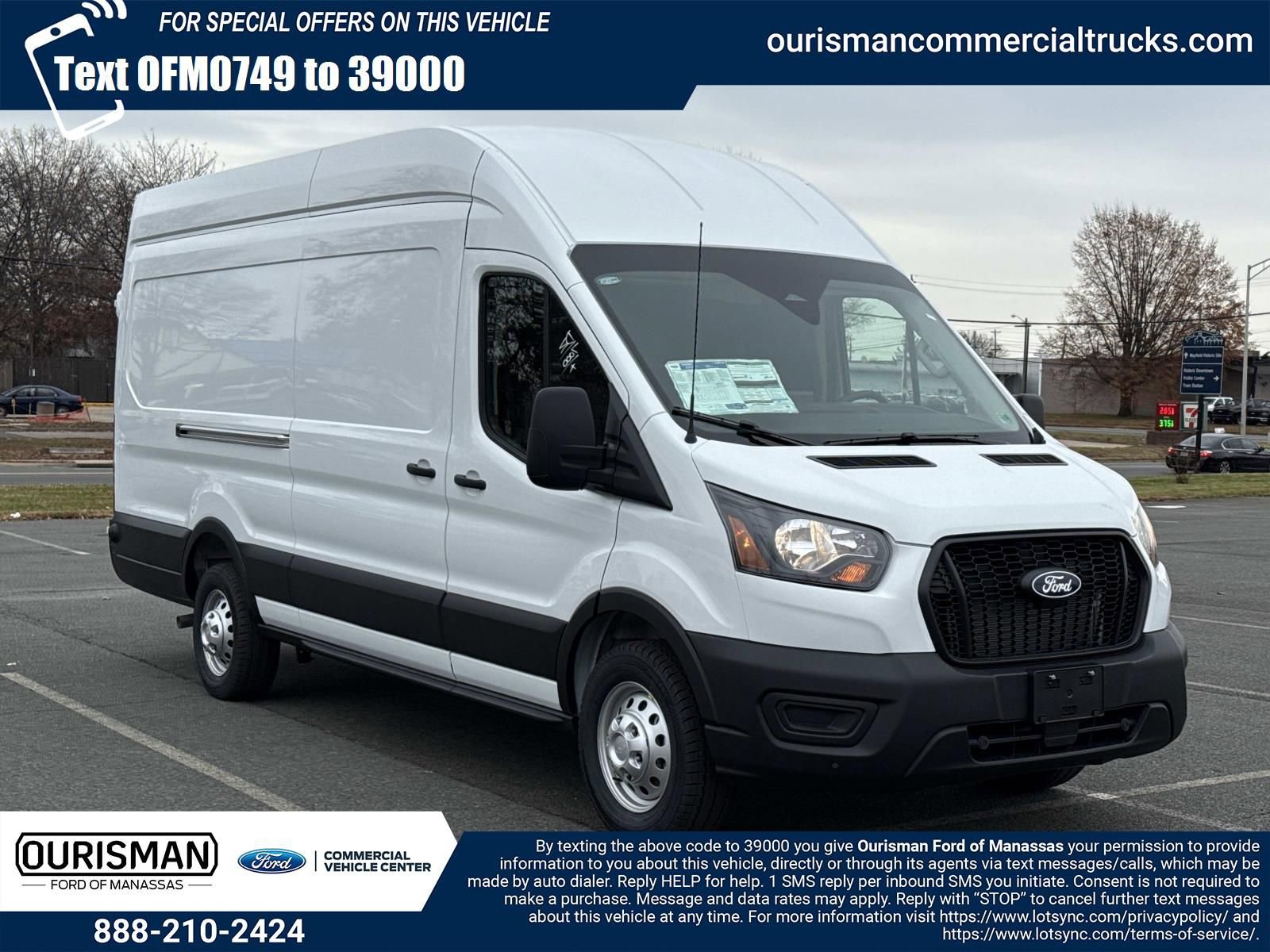 New 2026 Ford Transit 350 148 High Roof Extended w/ Load Area Protection Package