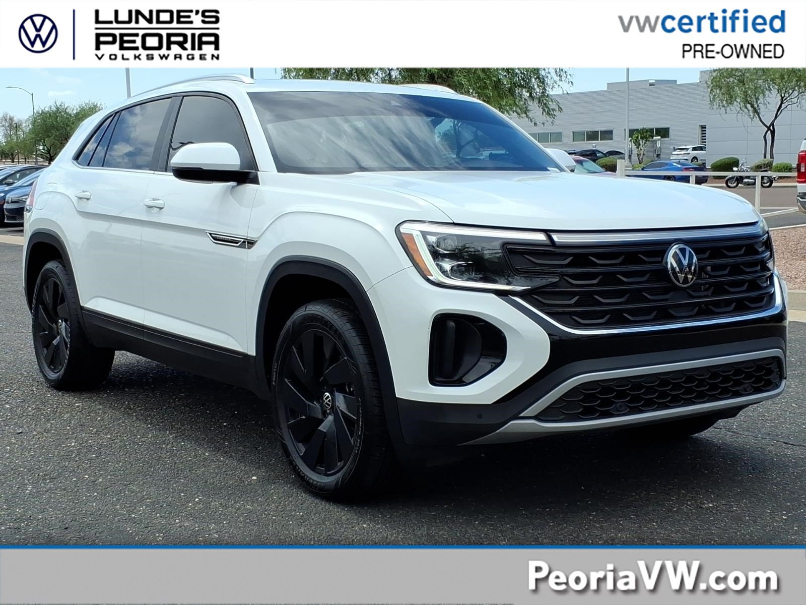 Certified 2024 Volkswagen Atlas Cross Sport SE w/ Panoramic Sunroof Package