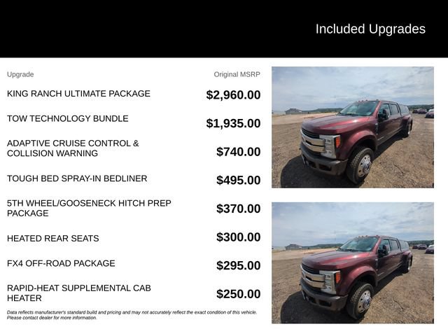 Used 2017 Ford F450 King Ranch w/ King Ranch Ultimate Package AWD/4WD image 5