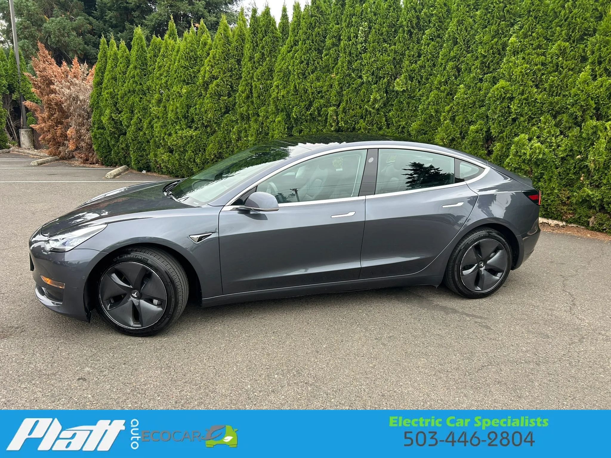 Used 2018 Tesla Model 3 Long Range AWD/4WD image 3