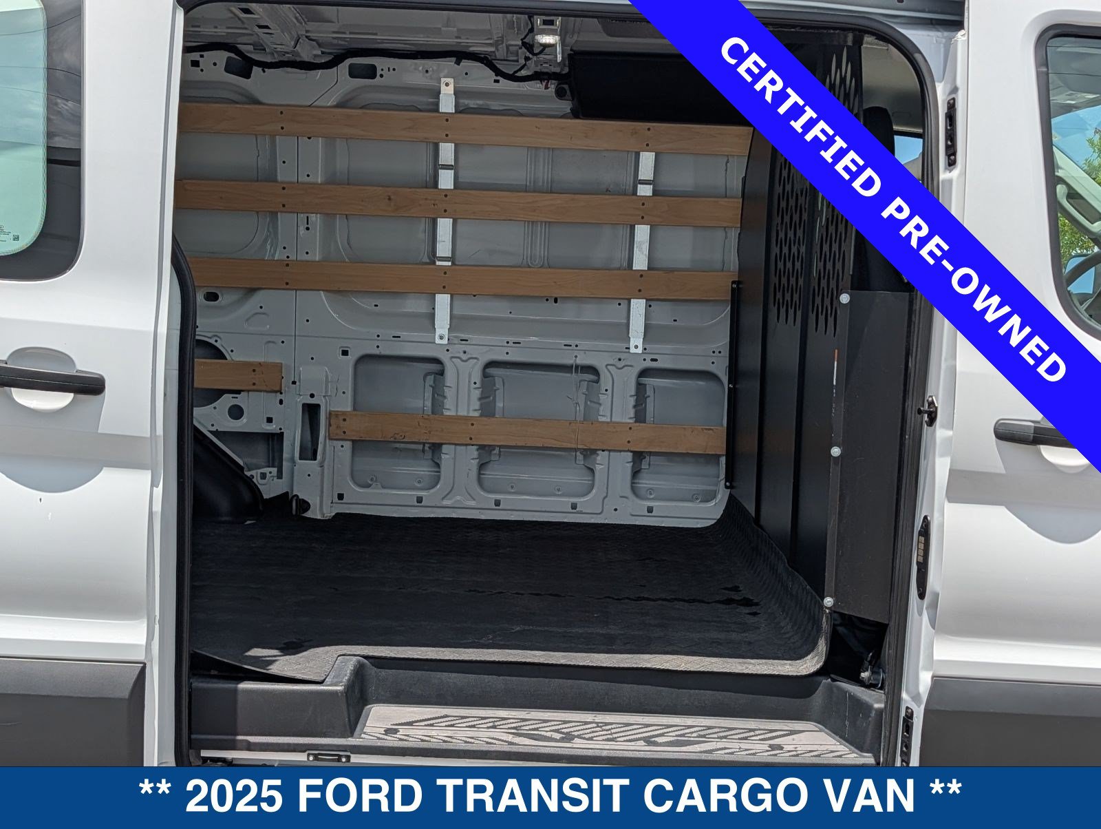 Certified 2025 Ford Transit 250 Low Roof w/ Exterior Upgrade Package RWD image 15