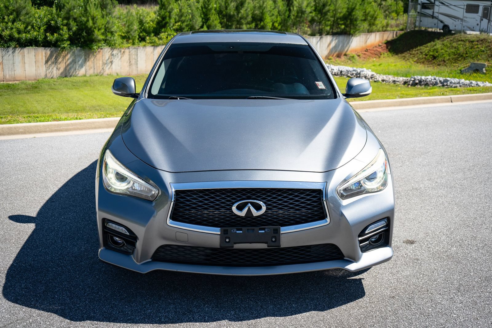 Used 2017 INFINITI Q50 Red Sport 400 AWD/4WD image 2
