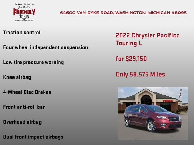 Used 2022 Chrysler Pacifica Touring-L image 20