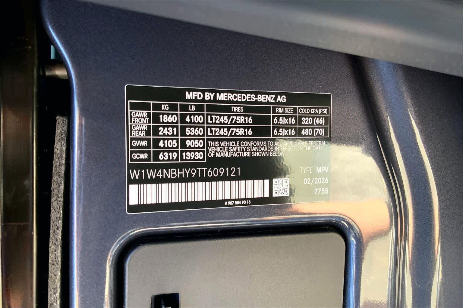New 2026 Mercedes-Benz Sprinter 2500 image 26