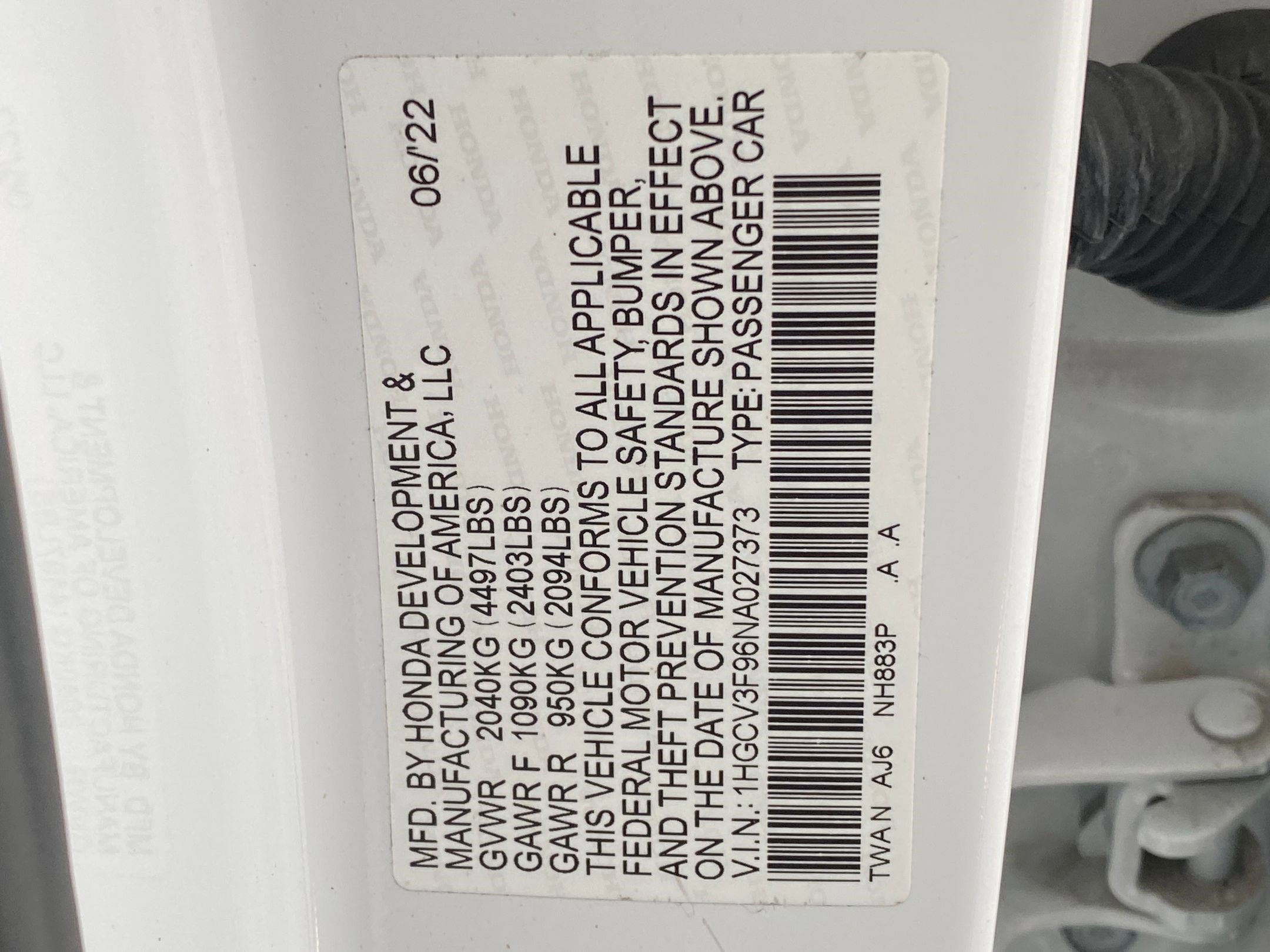 Used 2022 Honda Accord Touring image 21