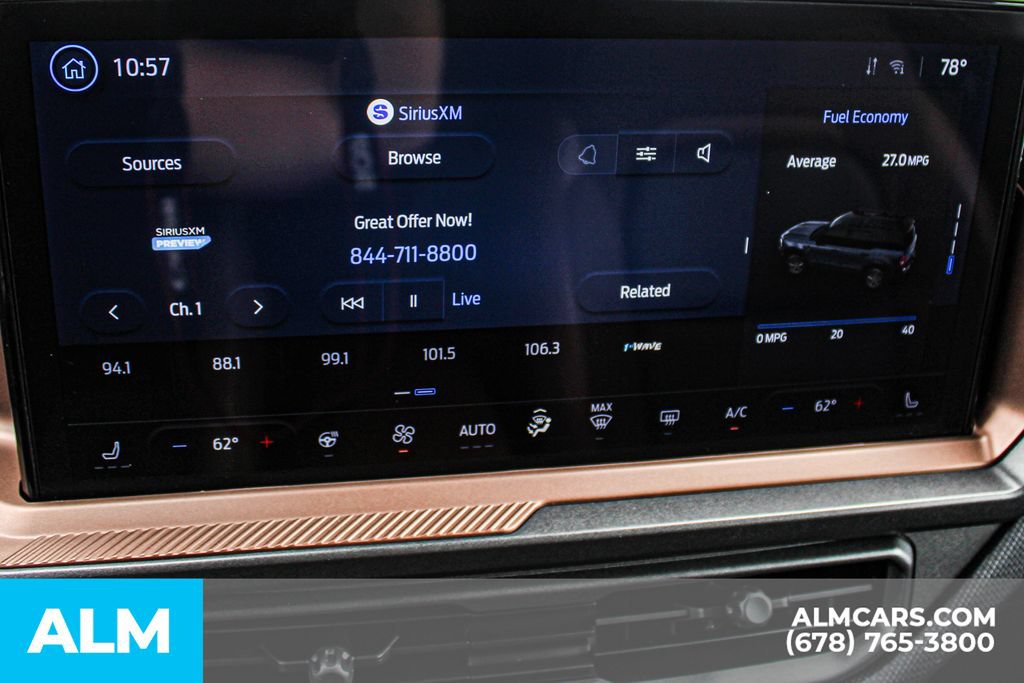 Used 2025 Ford Bronco Sport Outer Banks w/ Outer Banks Tech Package+ AWD/4WD image 34
