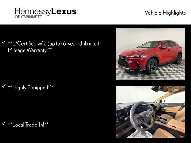 Used 2025 Lexus NX 250 FWD w/ Towing Package (2000 Lbs) image 12