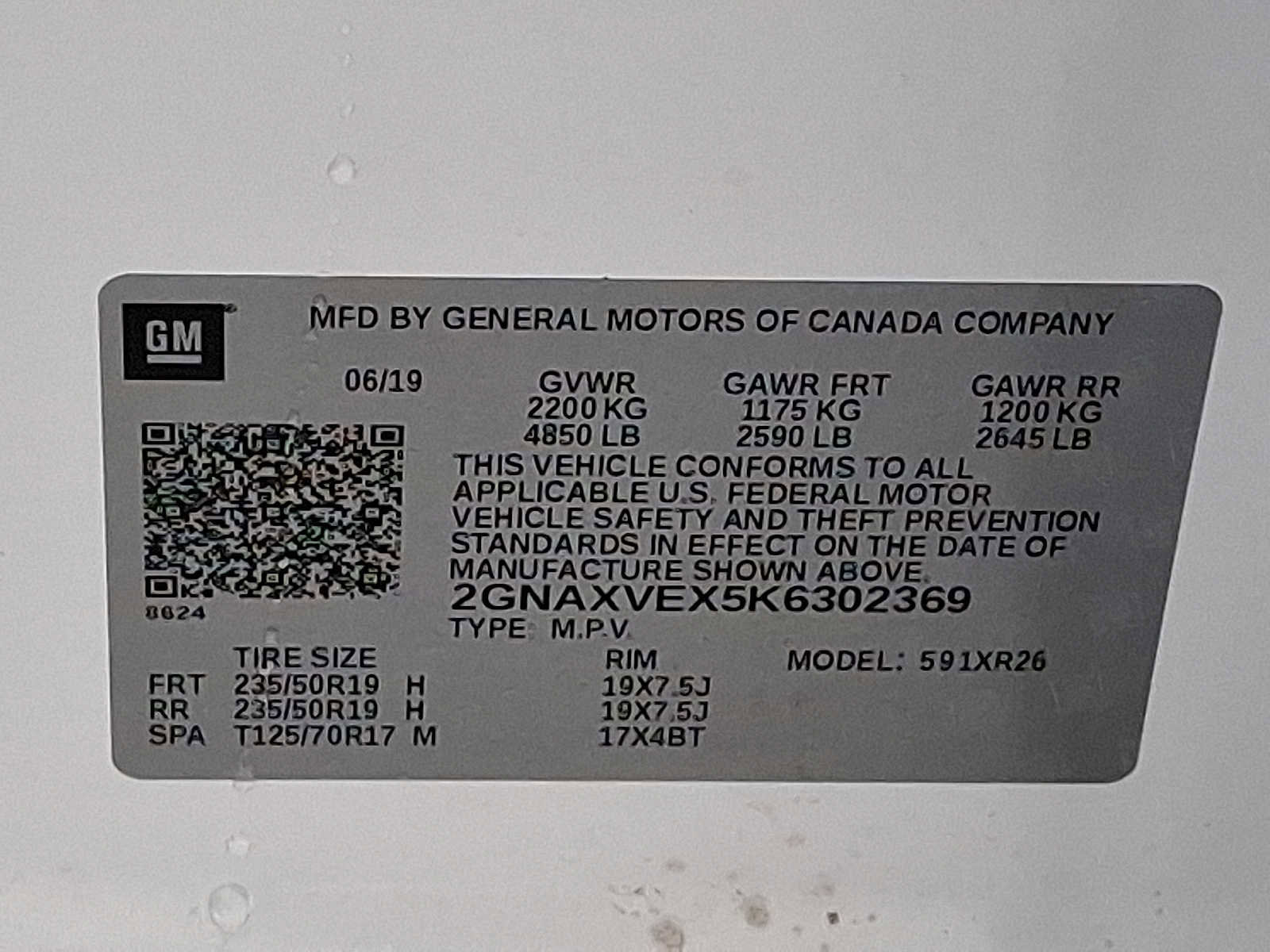 Used 2019 Chevrolet Equinox LT AWD/4WD image 26