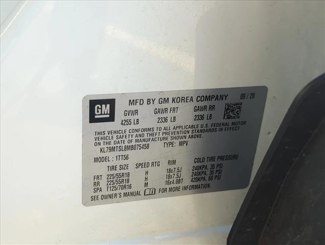 Used 2021 Chevrolet TrailBlazer RS w/ Technology Package image 25