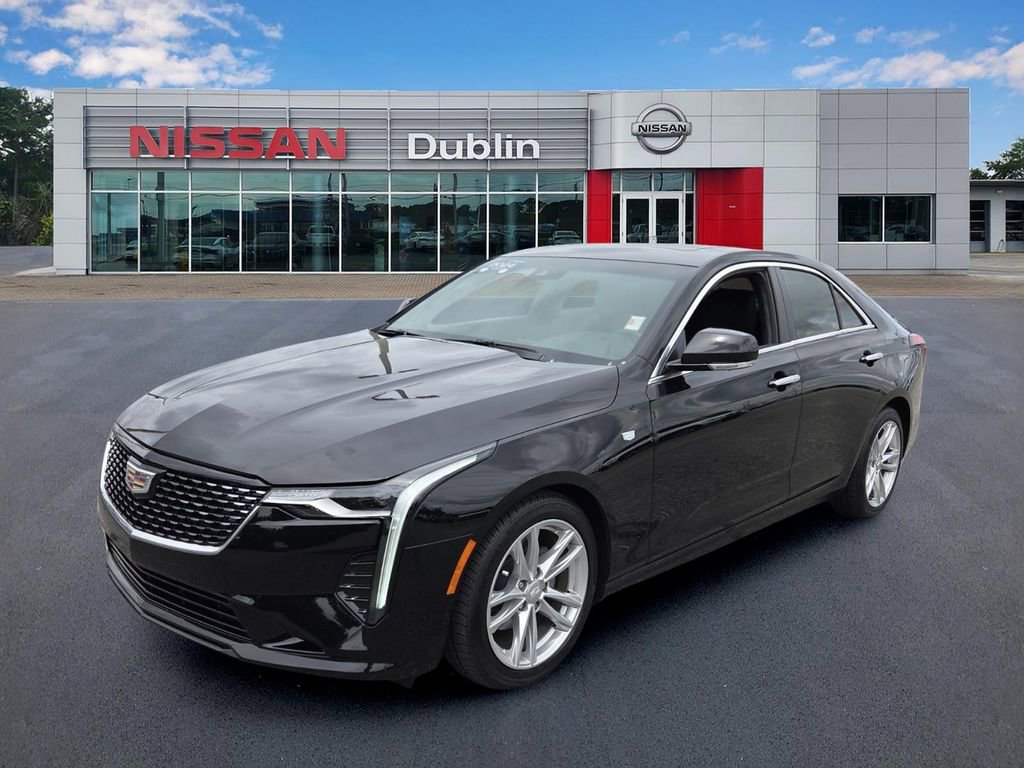 Certified 2024 Cadillac CT4 Luxury w/ Sun And Sound Package RWD image 1