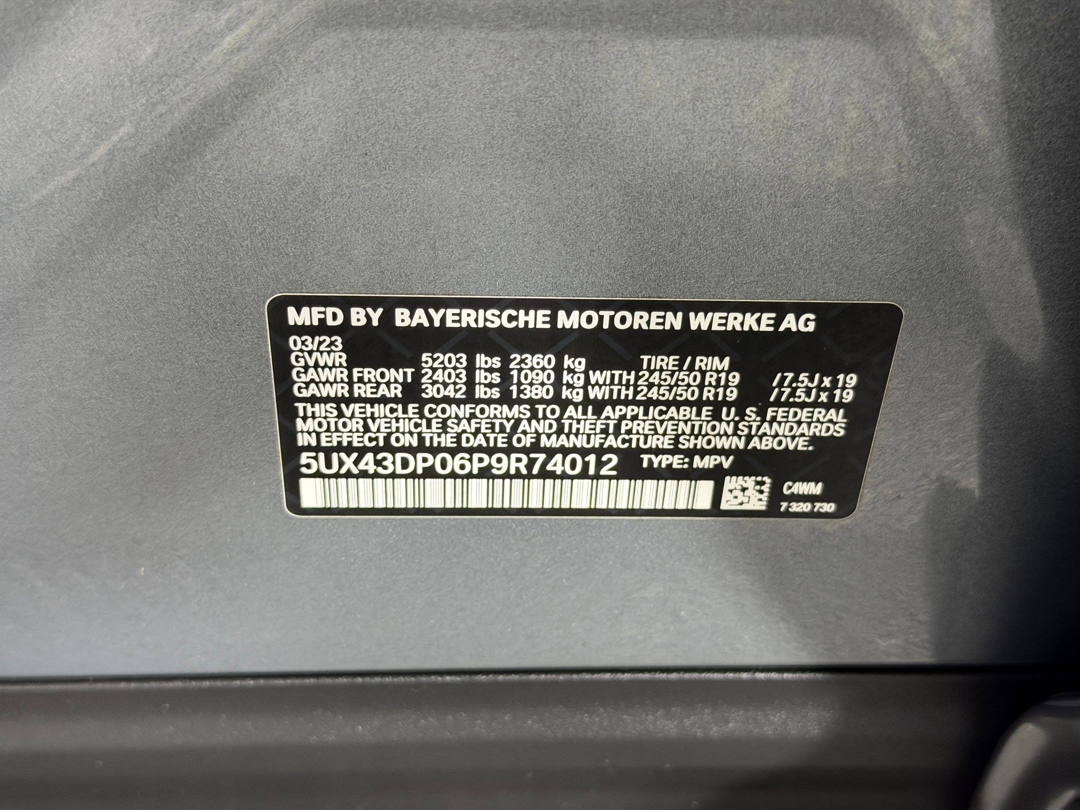 Certified 2023 BMW X3 sDrive30i w/ Premium Package RWD image 21