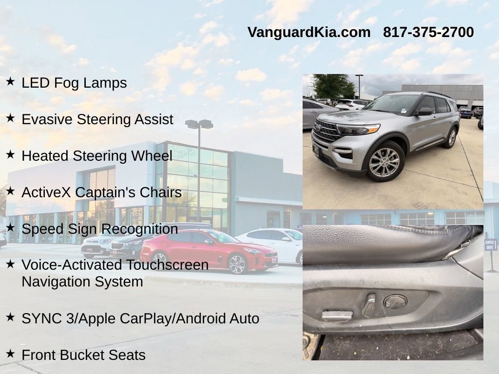 Used 2021 Ford Explorer XLT w/ Equipment Group 202A image 18