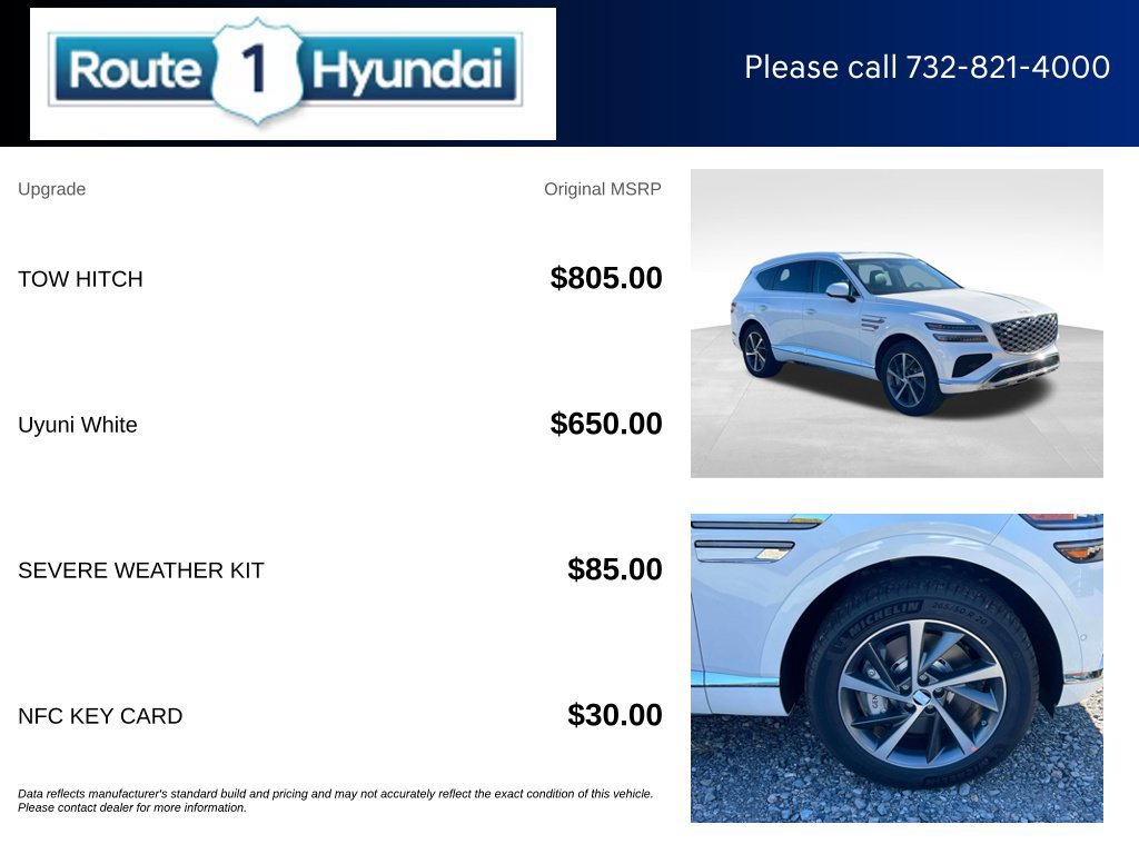 New 2027 Genesis GV80 3.5T Advanced AWD/4WD image 27
