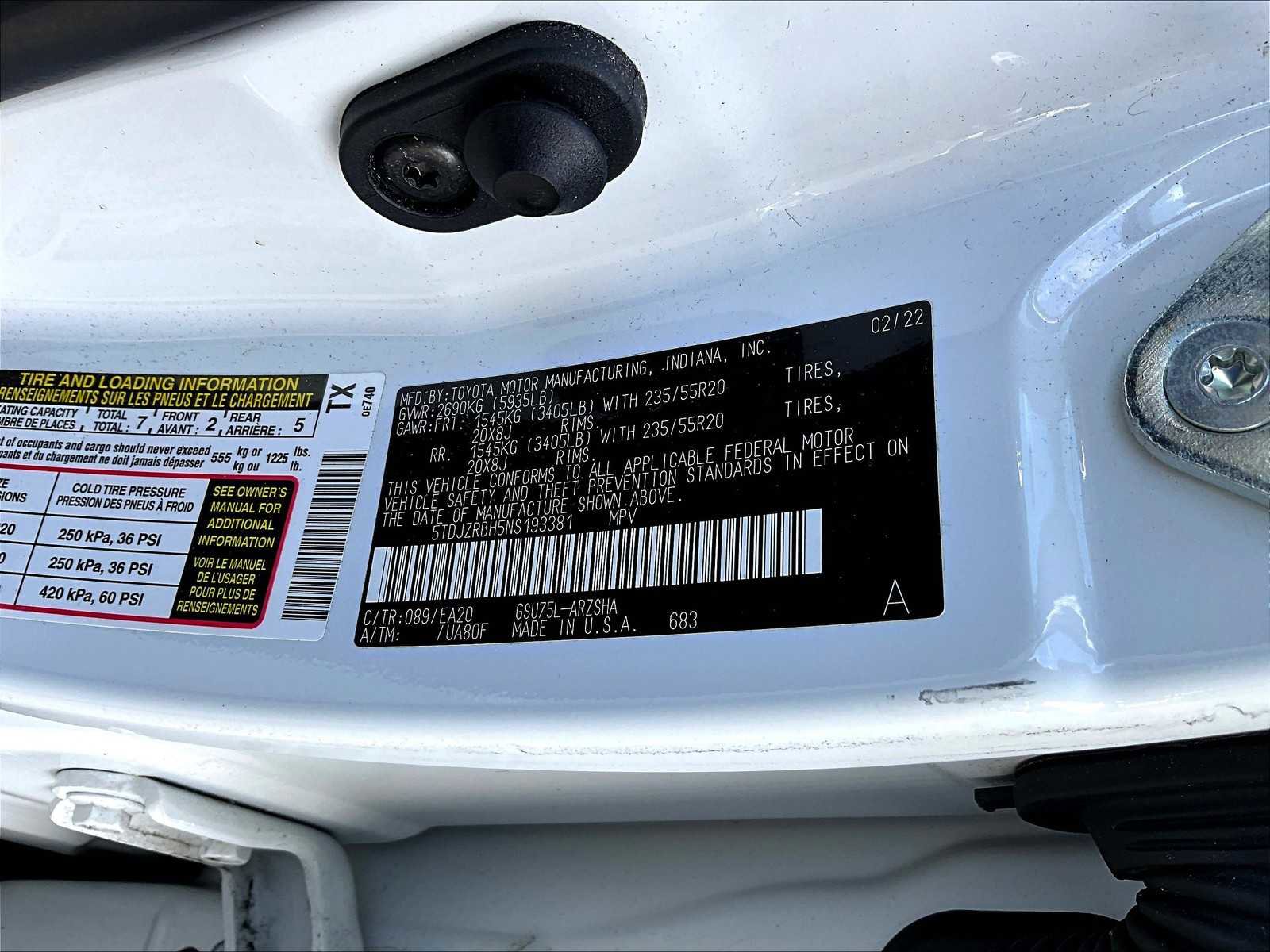 Used 2022 Toyota Highlander XSE image 36