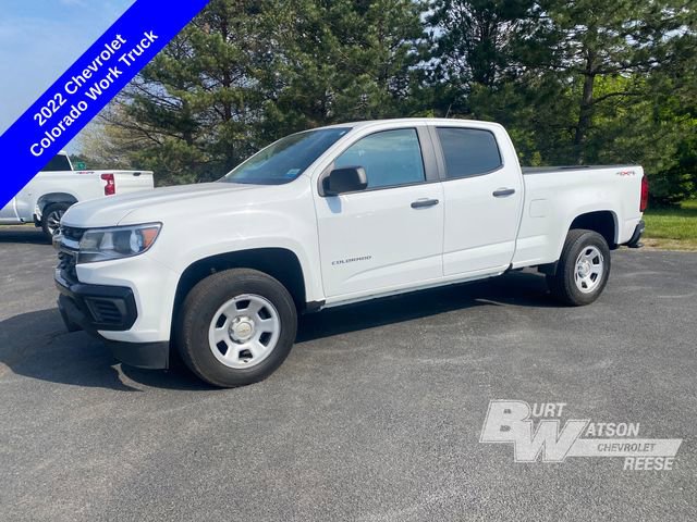 Used 2022 Chevrolet Colorado W/T w/ WT Convenience Package AWD/4WD video 3
