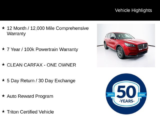 Used 2022 Lincoln Corsair AWD w/ Equipment Group 101A image 12