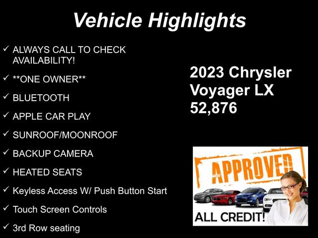 Used 2023 Chrysler Voyager LX FWD image 9