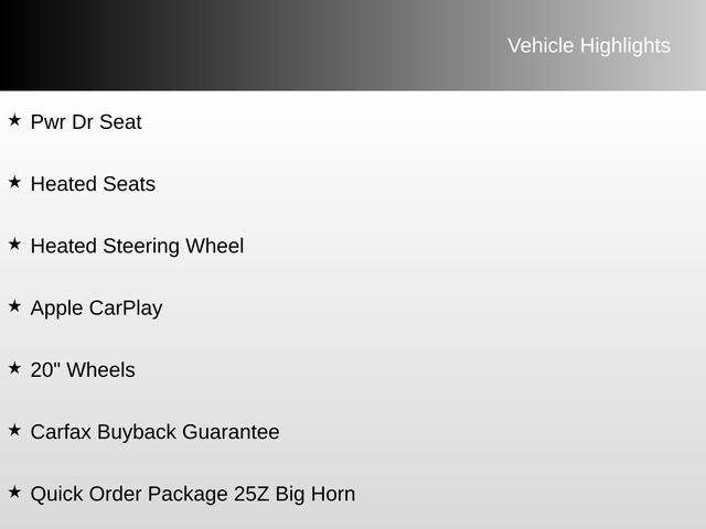 Used 2022 RAM 1500 Big Horn AWD/4WD image 12