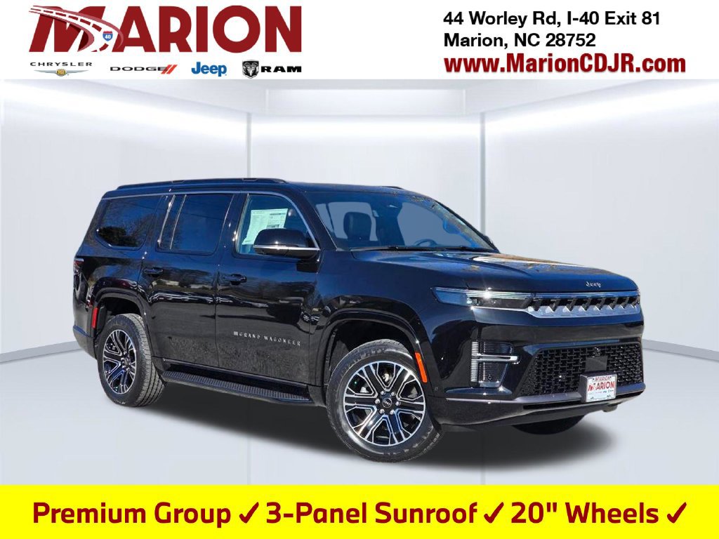 New 2026 Jeep Grand Wagoneer 4WD w/ Premium Group I 360° Tour