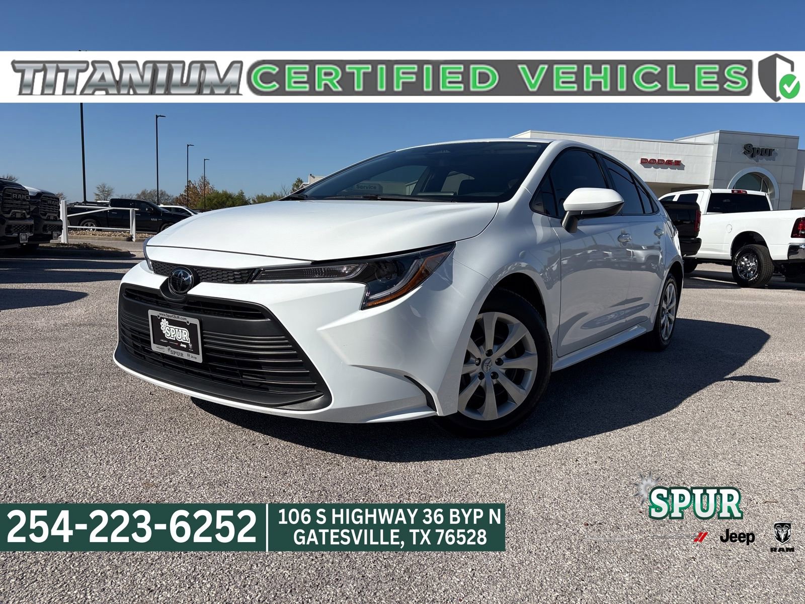 Used 2025 Toyota Corolla LE