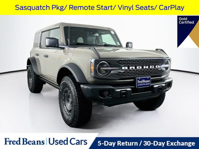 Certified 2025 Ford Bronco Badlands w/ Sasquatch Package