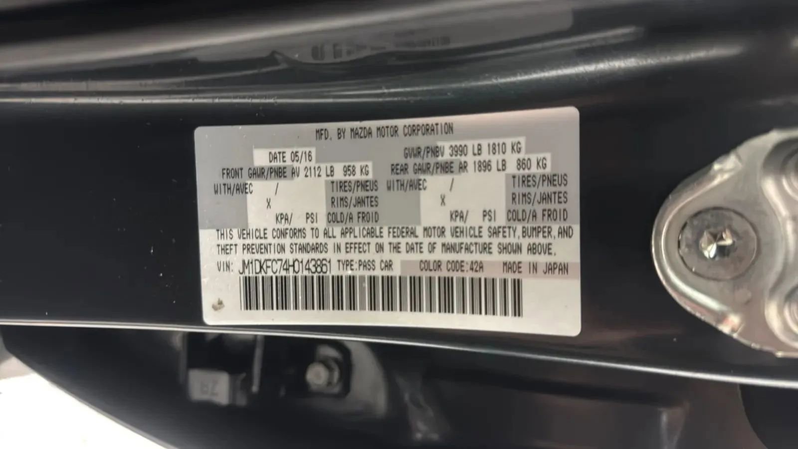 Used 2017 MAZDA CX-3 Touring AWD/4WD image 25