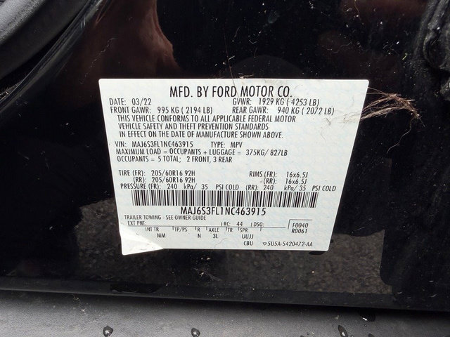 Used 2022 Ford EcoSport S AWD/4WD image 21