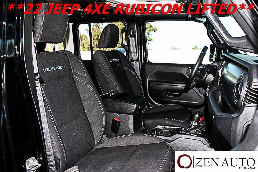 Used 2022 Jeep Wrangler Unlimited Rubicon 4xe w/ Cold Weather Group image 34