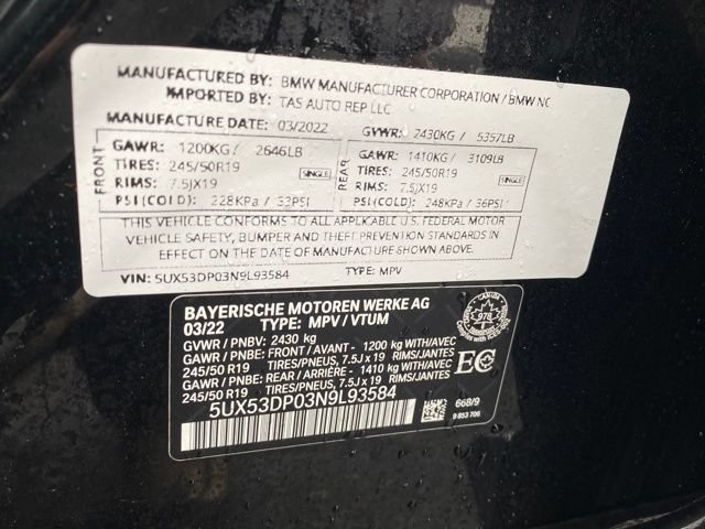 Used 2022 BMW X3 xDrive30i AWD/4WD image 25