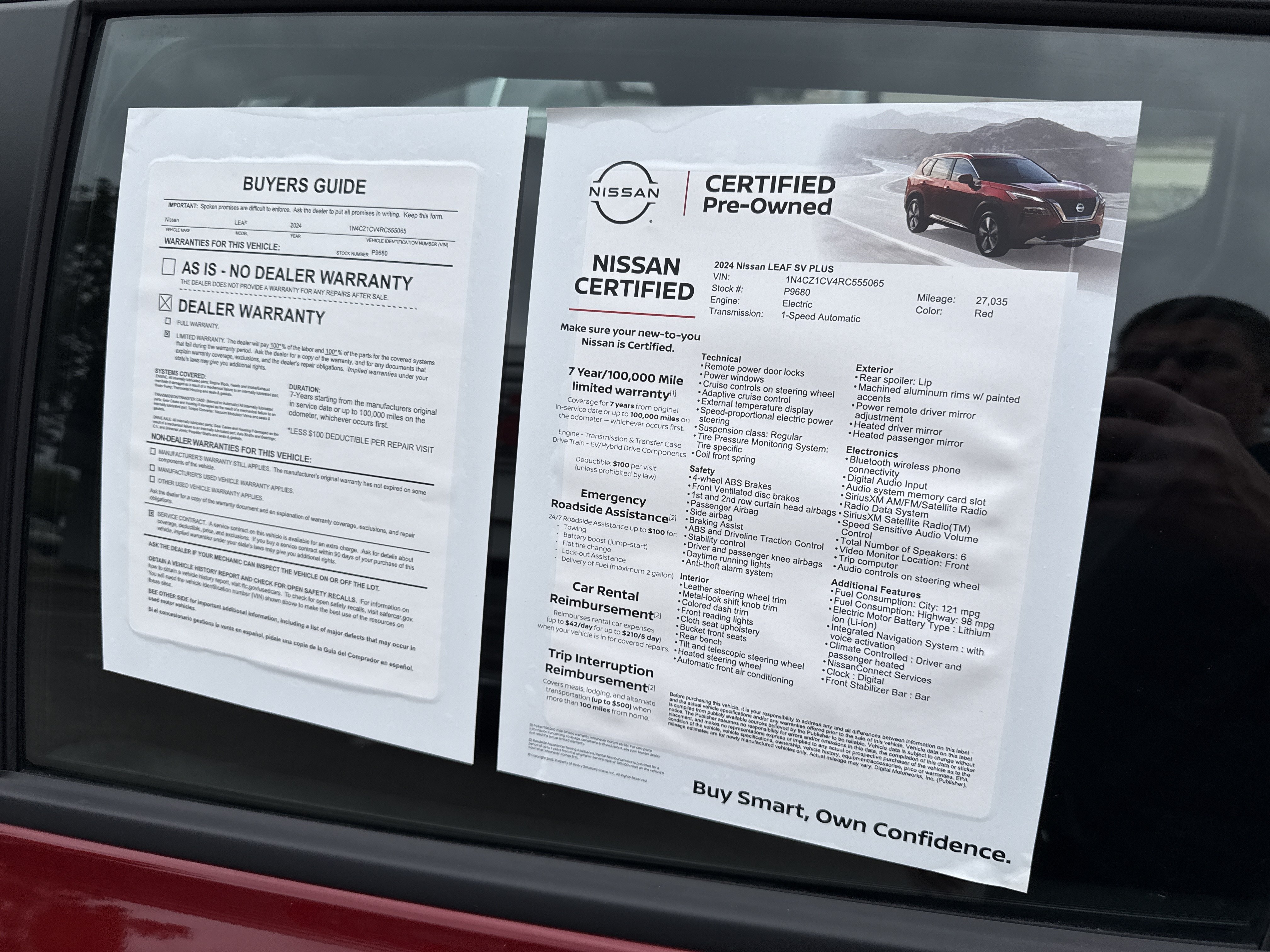 Used 2024 Nissan Leaf SV Plus FWD image 13