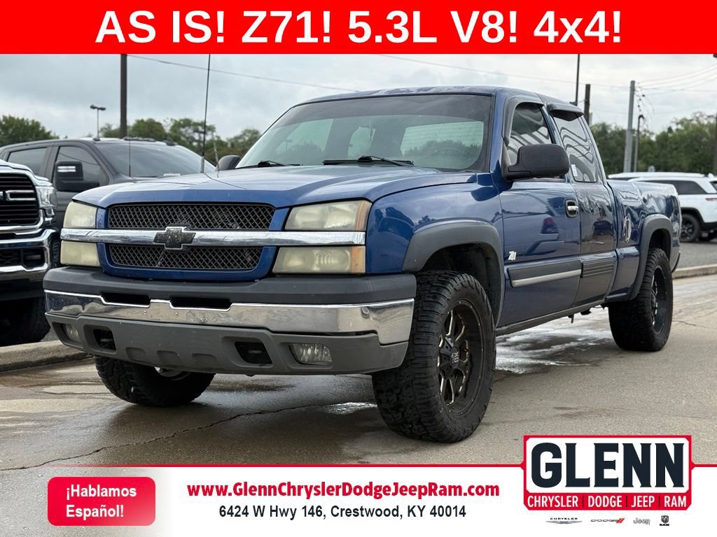 Used 2004 Chevrolet Silverado 1500 4x4 Extended Cab w/ Light Duty Power Package