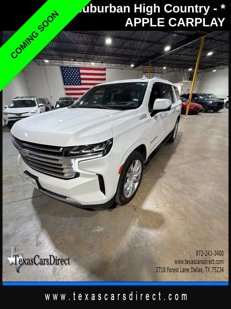 Used 2021 Chevrolet Suburban High Country w/ Premium Package