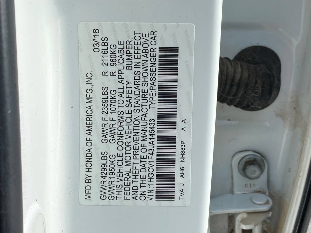 Used 2018 Honda Accord EX image 16