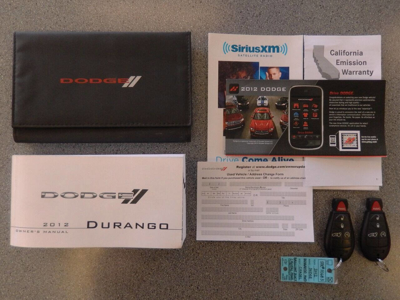 Used 2012 Dodge Durango Citadel w/ Trailer Tow Group IV image 21