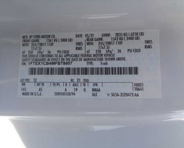 Used 2021 Ford F150 XL w/ XL Power Equipment Group RWD image 22