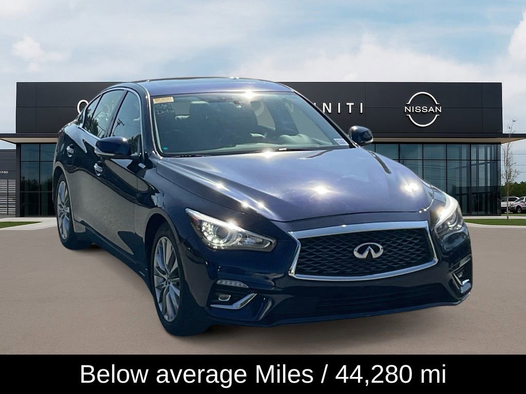 Used 2022 INFINITI Q50 Luxe w/ Cargo Package image 3