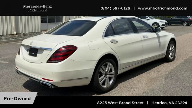 Used 2018 Mercedes-Benz S 450 4MATIC Sedan image 2