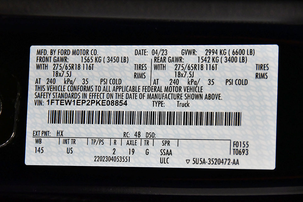 Used 2023 Ford F150 XLT w/ Equipment Group 302A High AWD/4WD image 20
