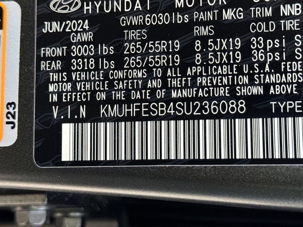 New 2025 Genesis GV80 2.5T Standard AWD/4WD image 33