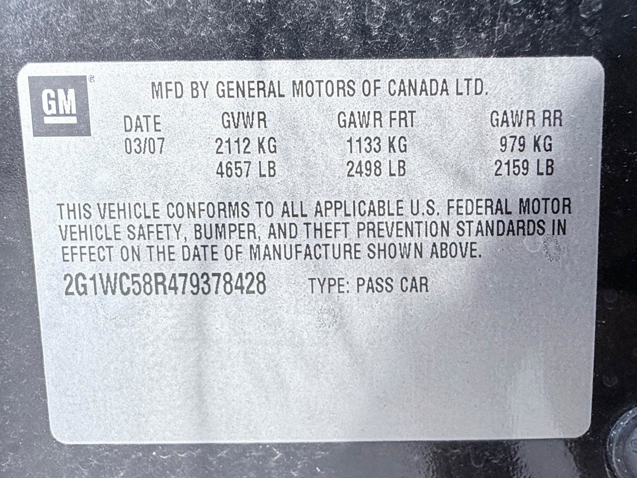 Used 2007 Chevrolet Impala LT FWD image 18