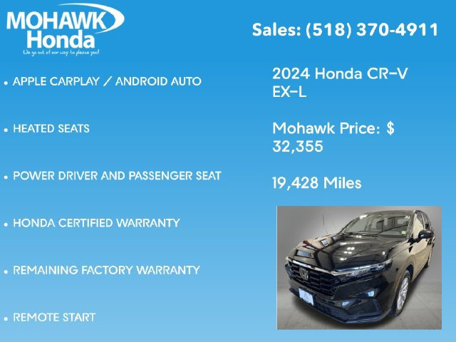 Certified 2024 Honda CR-V EX-L image 16